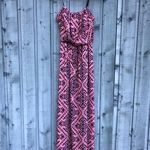 Macy’s Pink Maxi Dress